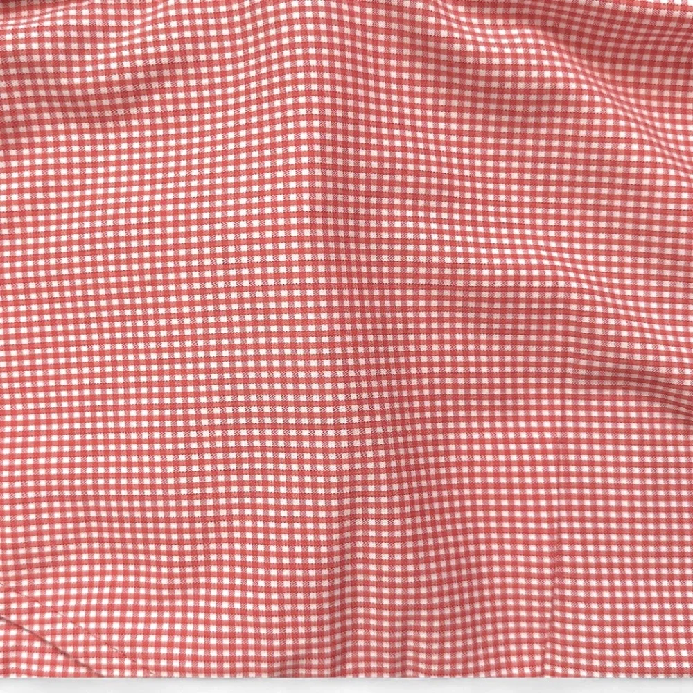 BOSS Hugo Boss Red Gingham Regular Fit Shorts - Women's US Size 6